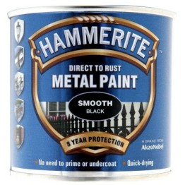 Hammerite Smooth Black - 250ml